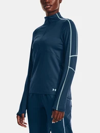 T-Shirt UA Train CW 1/2 Zip-BLU - Women