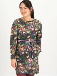 Pink-green women's floral dress Sneakers in the - Women's
