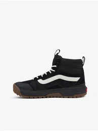 Black women's ankle leather sneakers UA UltraRange EXO Hi - Women