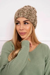 Dmsk kiltovka Eliza K205 cappuccino + svtl khaki