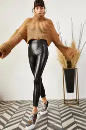 enske pajkice Faux Leather