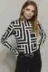 Dmsk halenka Cool & Sexy LPP1133-1/Black White