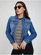 Modr dmsk dnov bunda ORSAY - Dmsk