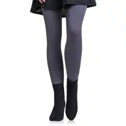 WINTER 100 DEN - Women's winter stockings - gray