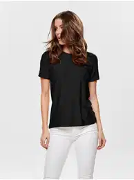 Black T-shirt Cathinka - Women