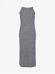 ONeill Blo-ern dmsk pruhovan midi aty Rib - Dmsk