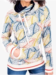 Creamy Women's Patterned Hoodie - Women