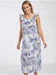 Modro-beli cvetni midishats Filippa - Dame
