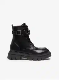 Black women's leather ankle boots Nero Giardini - Women's
