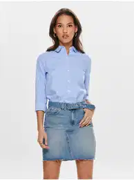 Blue women's striped shirt Mio - Women's
