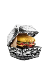 Rainbow Socks Burger Socks 2 Pairs