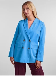 Modr dmsk oversize sako Thelma - Dmsk