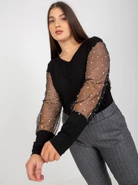 Dmsk halenka Fashionhunters Black