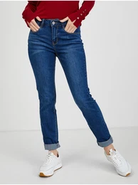 Tmav modr dmsk slim fit dny - Dmsk