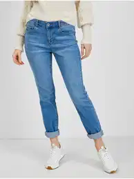Modr dmsk slim fit dny - Dmsk