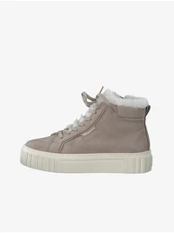 Svtle hnd koen kotnkov zimn boty s kokem - Dmsk