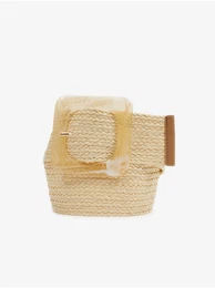 Beige women's belt - Womens