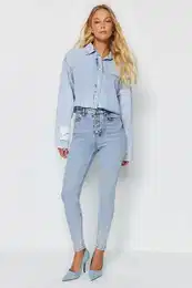 enske kavbojke Denim