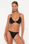 Črna Off-Shoulder Bikini velikih velikosti za dame image