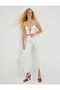 Bela Slim fit Culotte Kavbojke za dame image