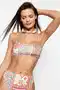 Z dragimi kamni Majice bikini bandeau za dame image