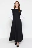 Pinafore obleke Pleten za dame image