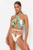 Visok pas Bikini velikih velikosti za dame image