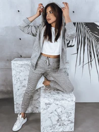 Women's sweatshirt VICTORIA light grey z