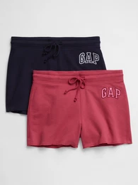 Tracksuit Shorts with Logo, 2pcs - Women