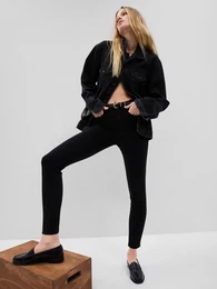 High rise true skinny jeans - Women's
