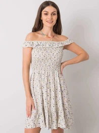 Beige dress wwd5601. R02