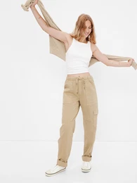 Washwell Elasticated Waistband Trousers - Women