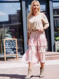 Pink skirt cxp0435. R05