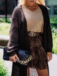 Brown cardigan cxp0868. R19