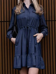 Dress navy blue cxp1083.navy