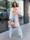 Light pink cardigan By o la la cxp1128.lightpink