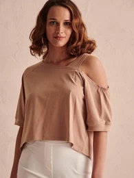 Caramel blouse axp0824. R59