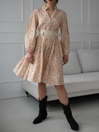 Dress ecru cxp1102.ecru