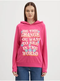 Dark pink Ladies Hoodie Milly - Women