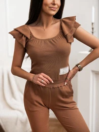 Jumpsuit brown amgKB1360.R59