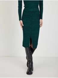 Dark green women's windfall skirt - Ladies