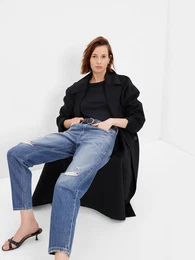 Jeans barrel high rise - Women