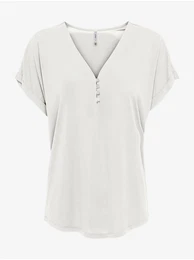Cream Women's Blouse - Women