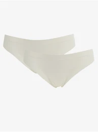 Set of three women's panties in white Tracy - Women
