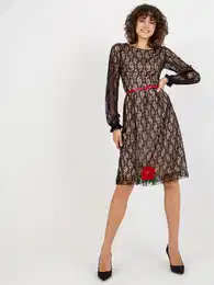 Dress-LK-SK-507018.60P-black
