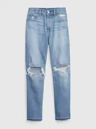 Jeans cheeky straight mid rise - Women
