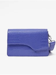 Svtle fialov dmsk crossbody kabelka s krokodlm vzorem Piece - Dmsk
