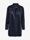 Dark blue lady''''s coat in suede finish ONLY Joline - Ladies