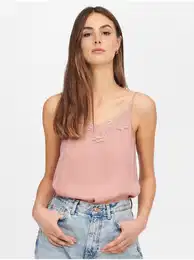 Light pink women's tank top Appa - Women's