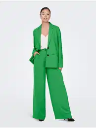 Green Womens Wide Pants Vincent - Ladies